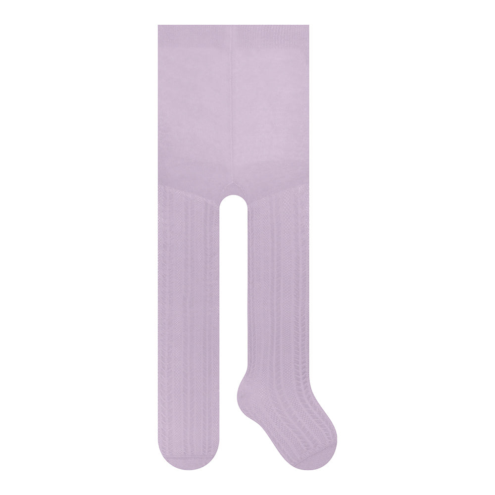 Meia-Calça Fio 80 Bebê Menina Com Textura - Selene