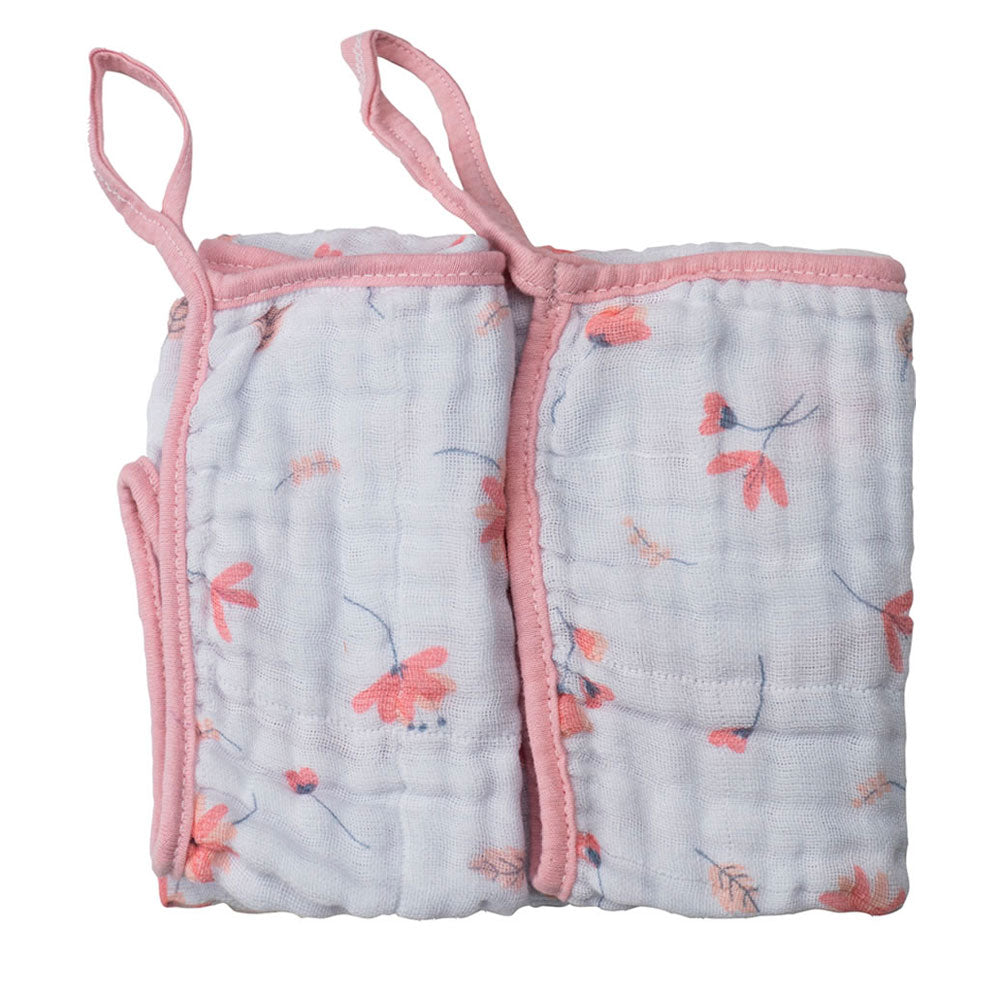 Pano de Boca Soft 2 Unidades Floral - Baby Joy