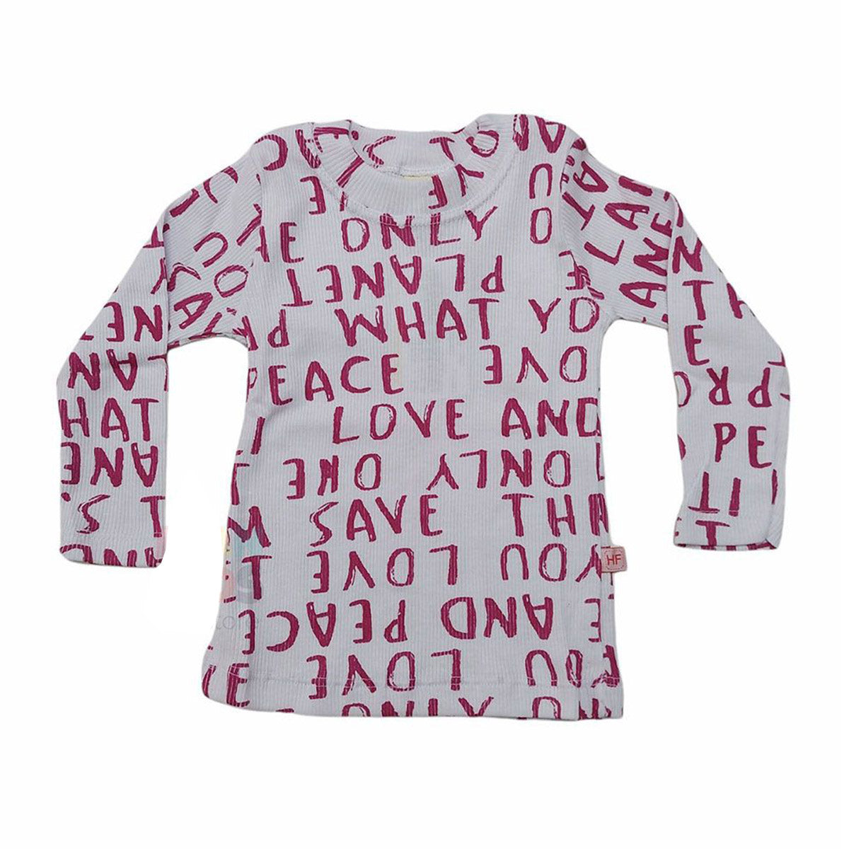 Blusa Básica Estampada em Ribana Canelada - Have Fun