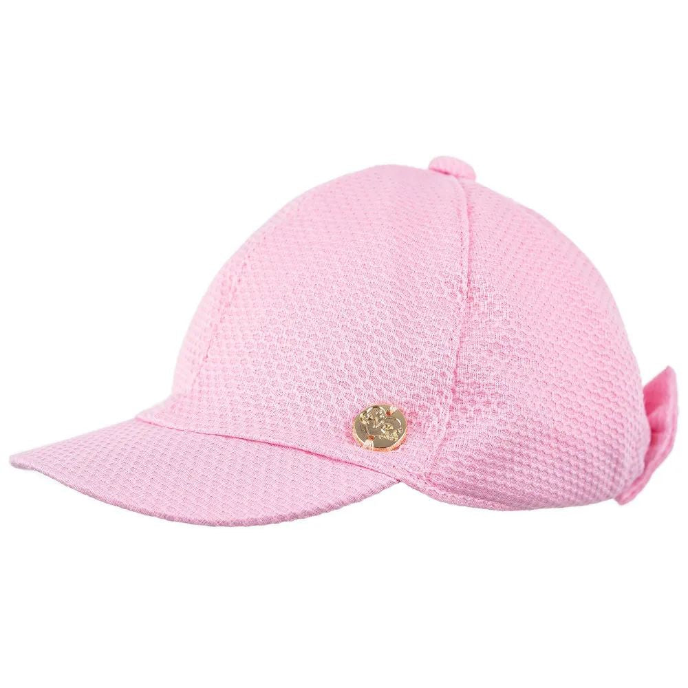 Boné Piquê Infantil Menina C/ Laço - Everly