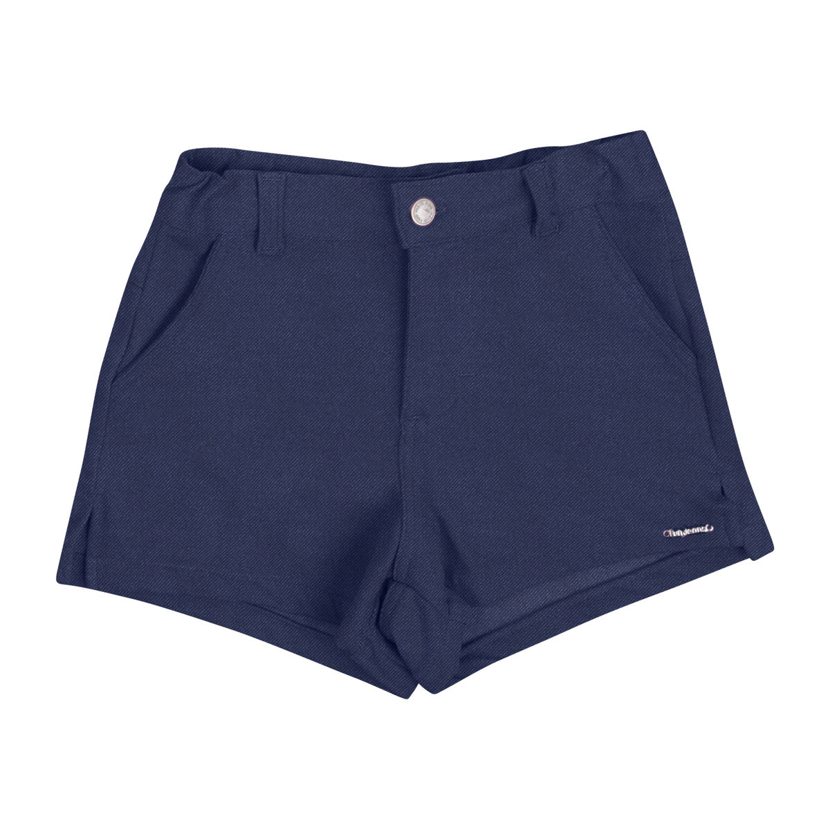 Shorts Infantil Menina Comfy Molecotton Denim - Have Fun