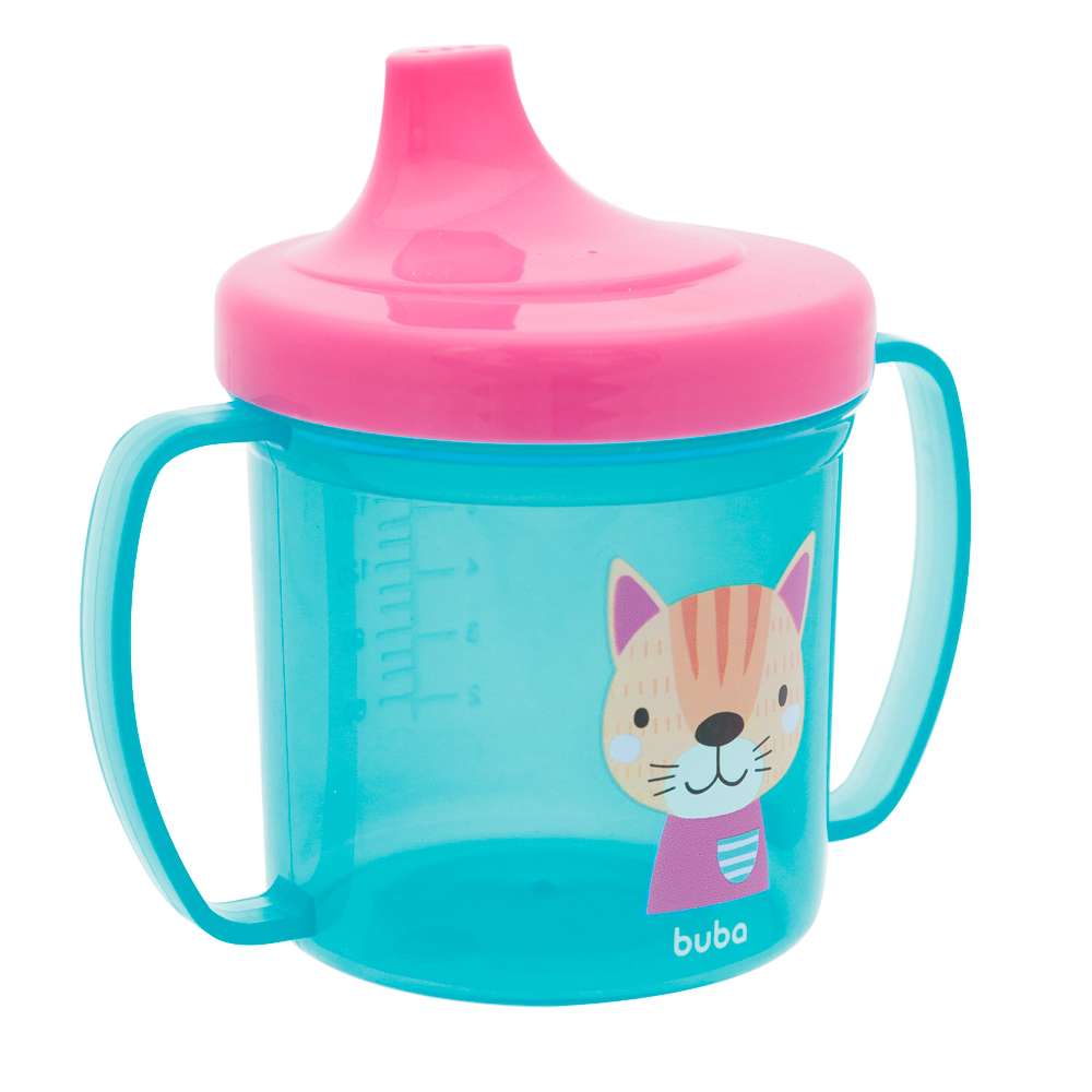 Copo de Transição Bebê (12+ Meses) 180ml Gatinho - Buba