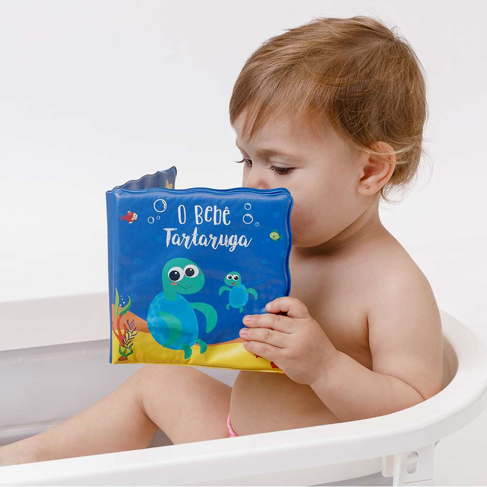 Livro de Banho Bebê Conhecendo as Frutas - Buba