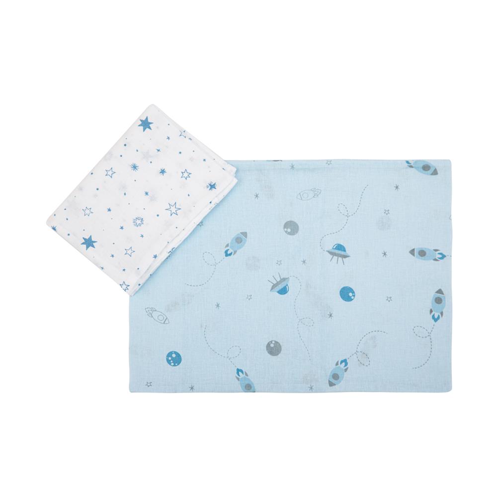 Kit de Fronha Travesseiro C/ Furos 31x22CM Espaço - Papi