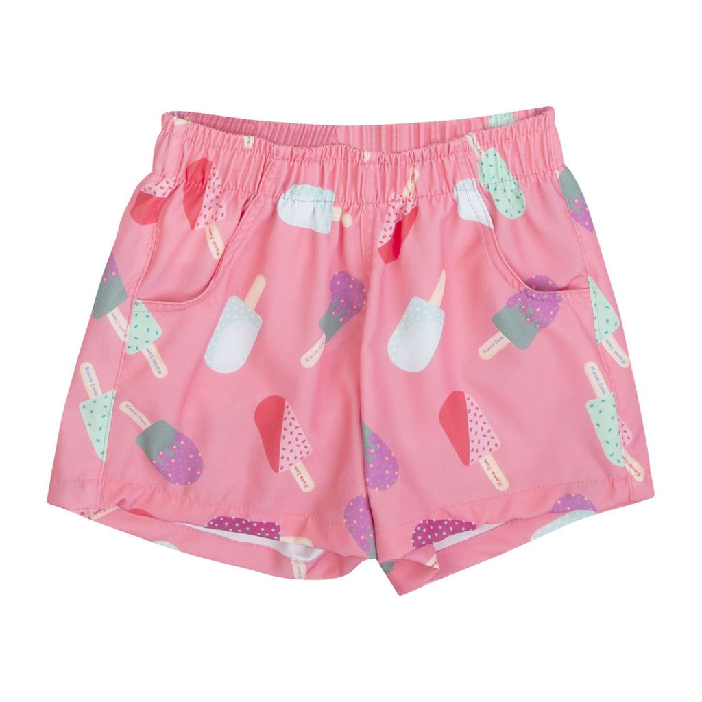 Shorts Infantil Menina Tactel Comfort - Have Fun