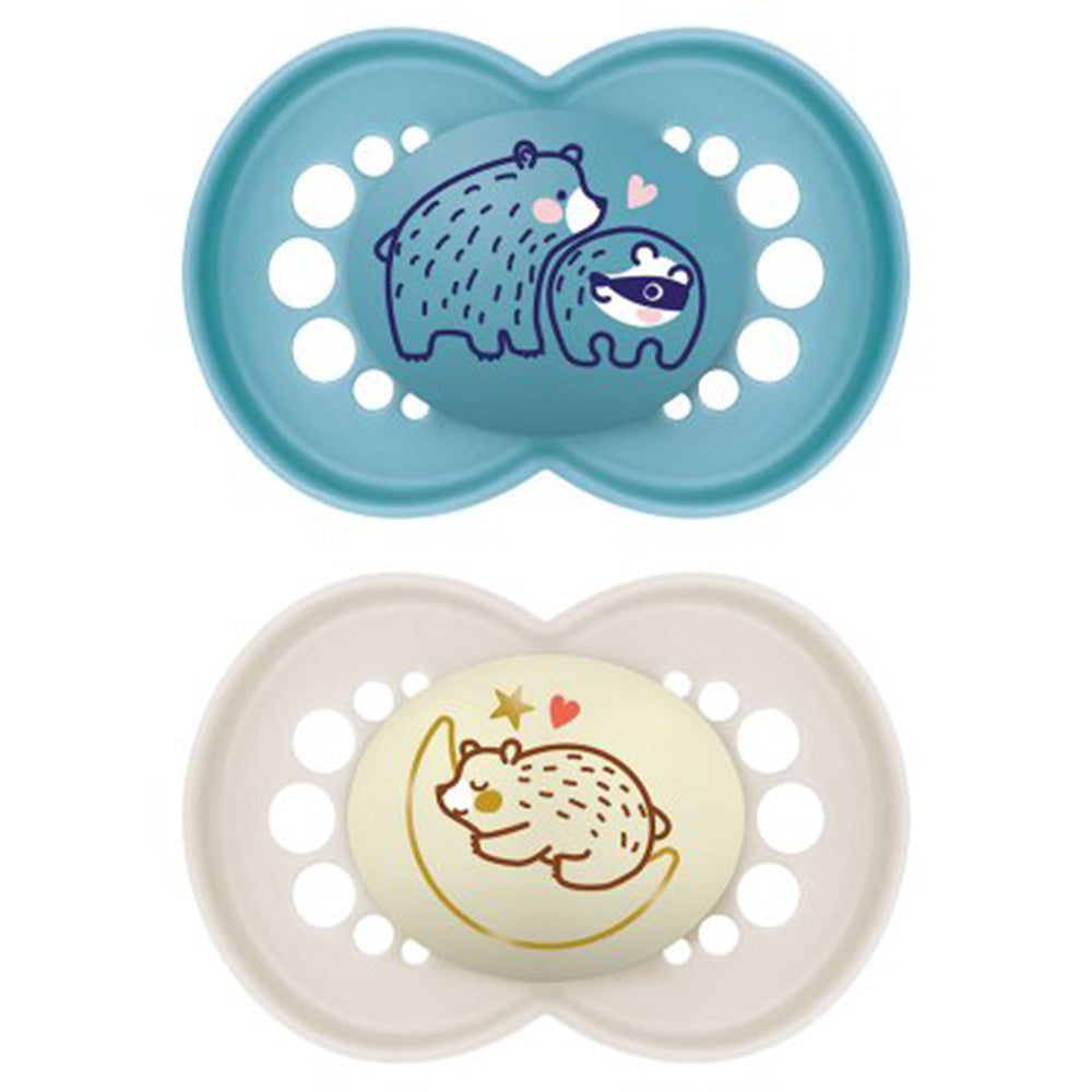 Chupeta Original Day e Night 16+ Meses C/ 2 Un - MAM