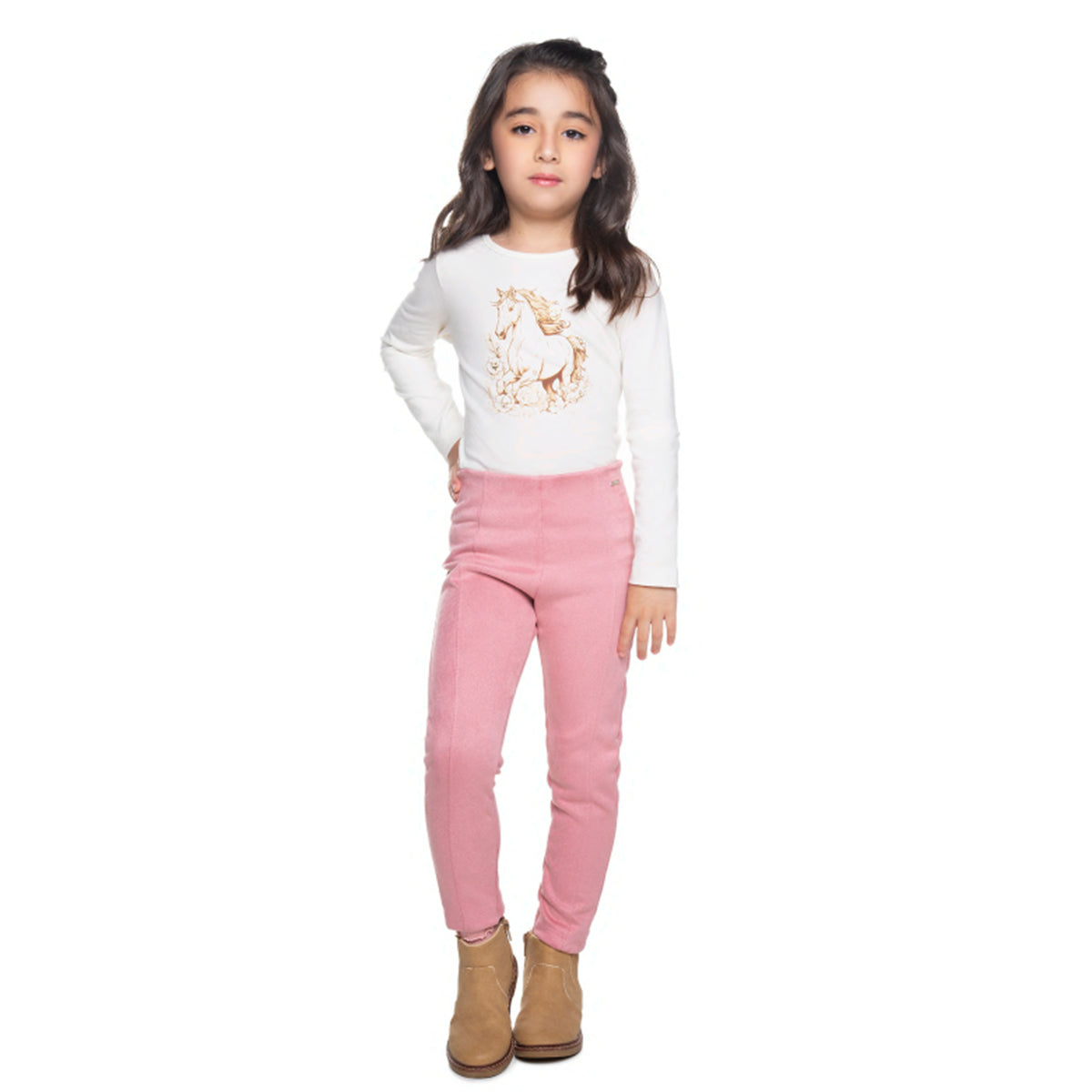 Blusa Infantil Feminina Boiadeira em Cotton - Have Fun