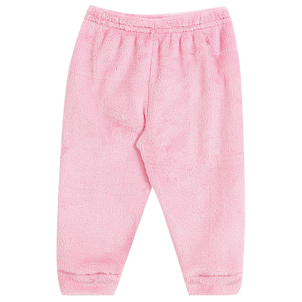 Conjunto Bebê Menina Jaqueta e Calça em Fleece - Kiko Baby