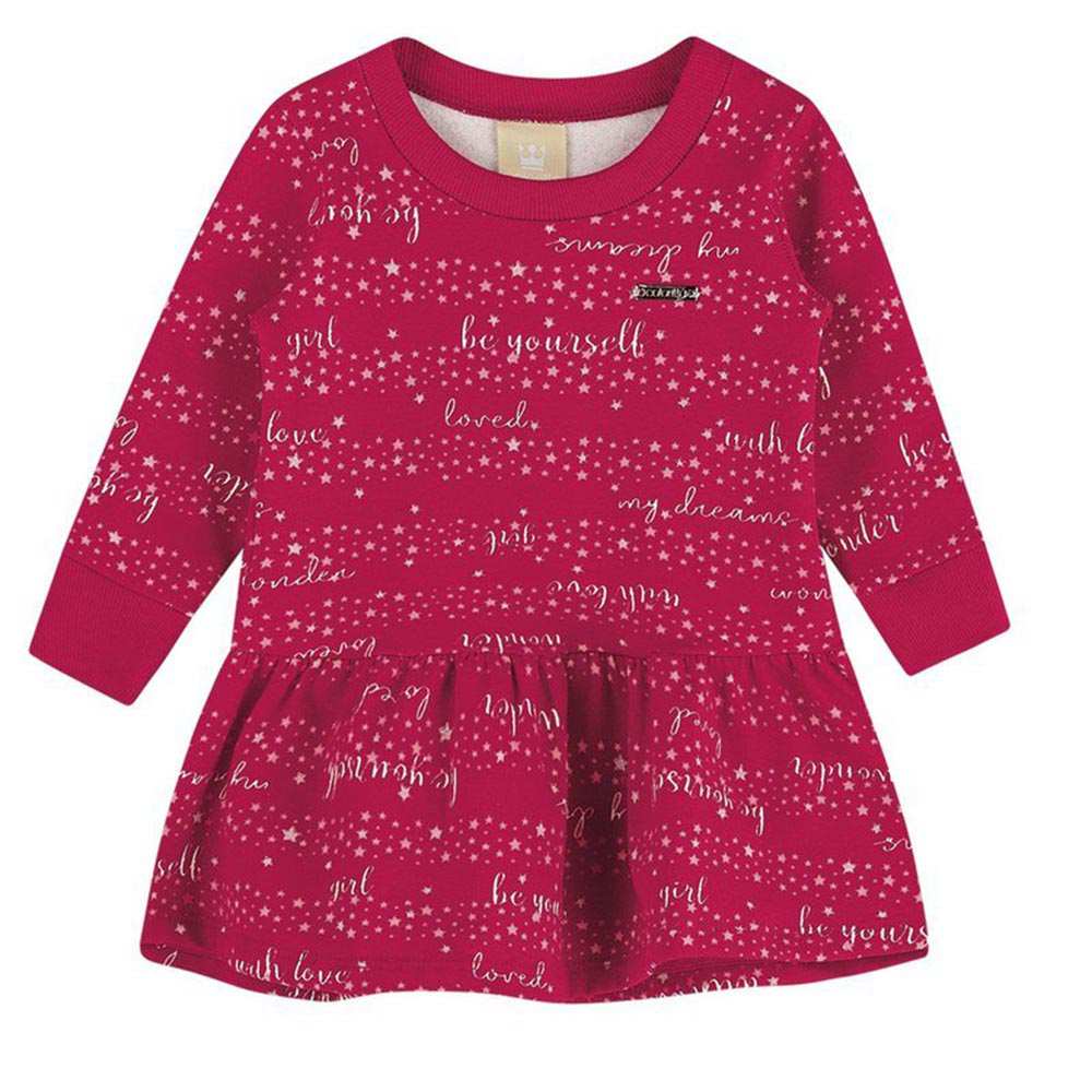 Vestido em Molecotton Peluciado - Colorittá