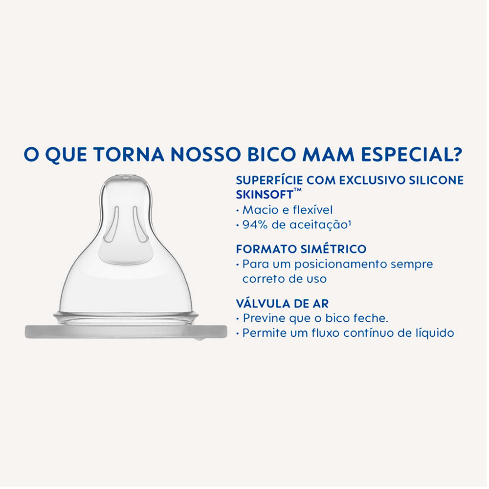 Mamadeira Easy Active 330ml (4+ Meses) - MAM