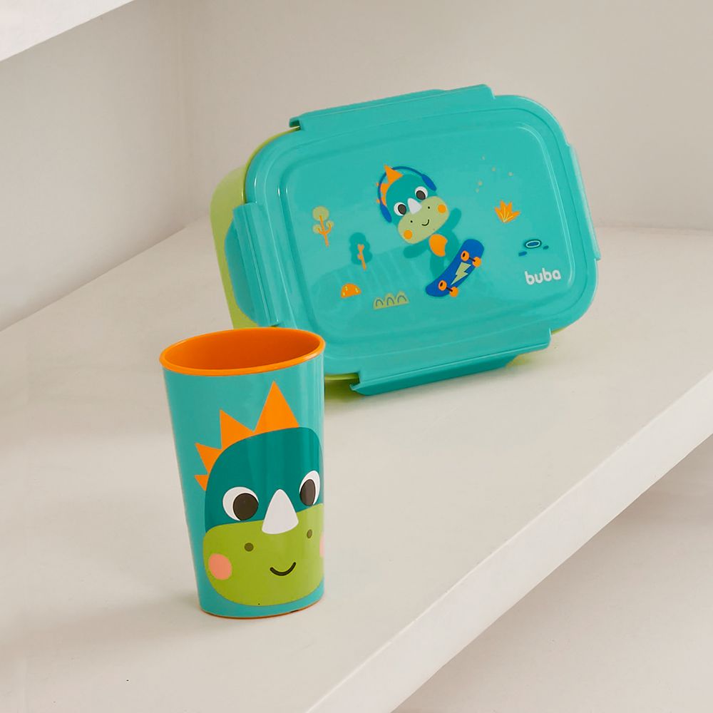 Lancheira Marmita Bentô Box Buba Zoo Dino - Buba