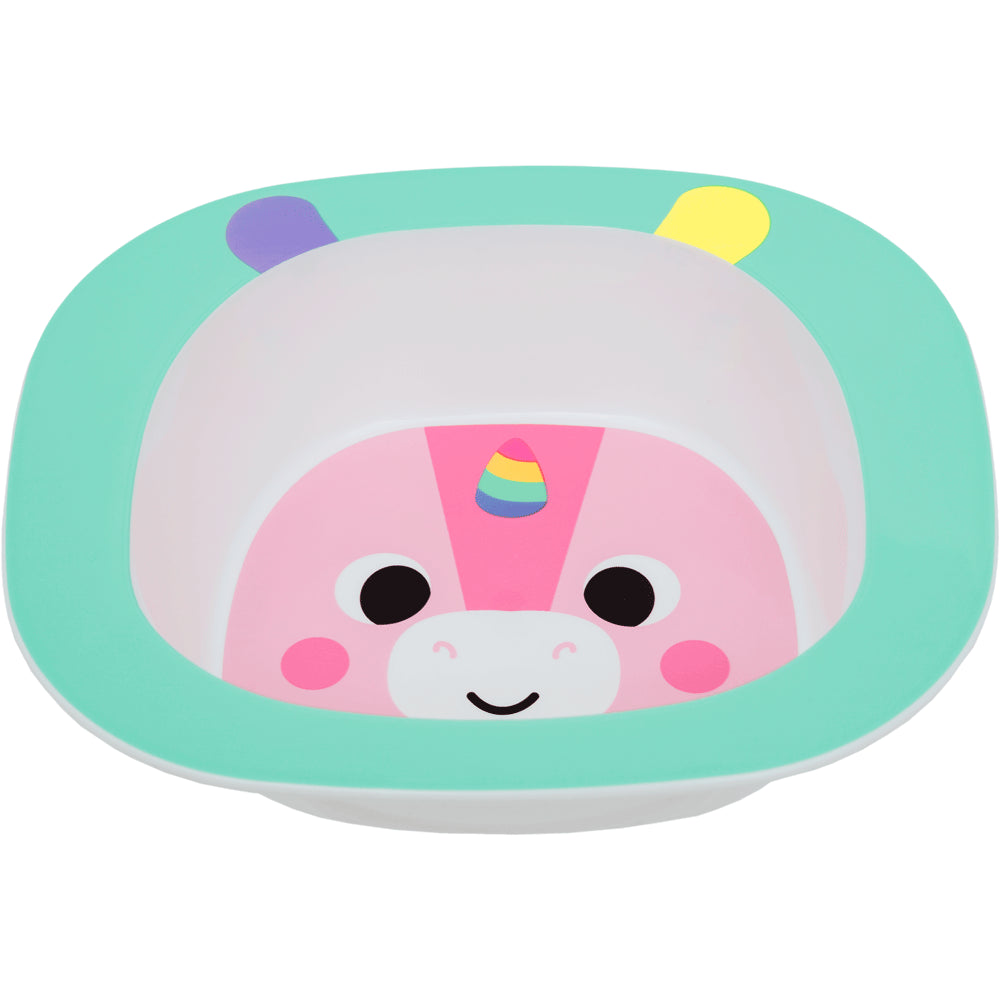 Pratinho Bebê Infantil Bowl Buba Zoo Unicórnio - Buba