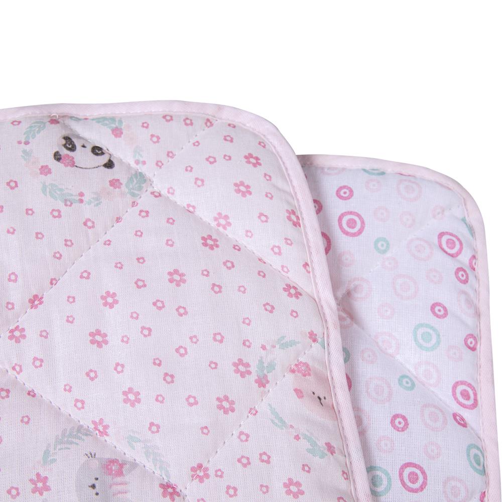 Edredom Dupla Face P/ Berço 1,30Mx85CM Amiguinhas - Karinho