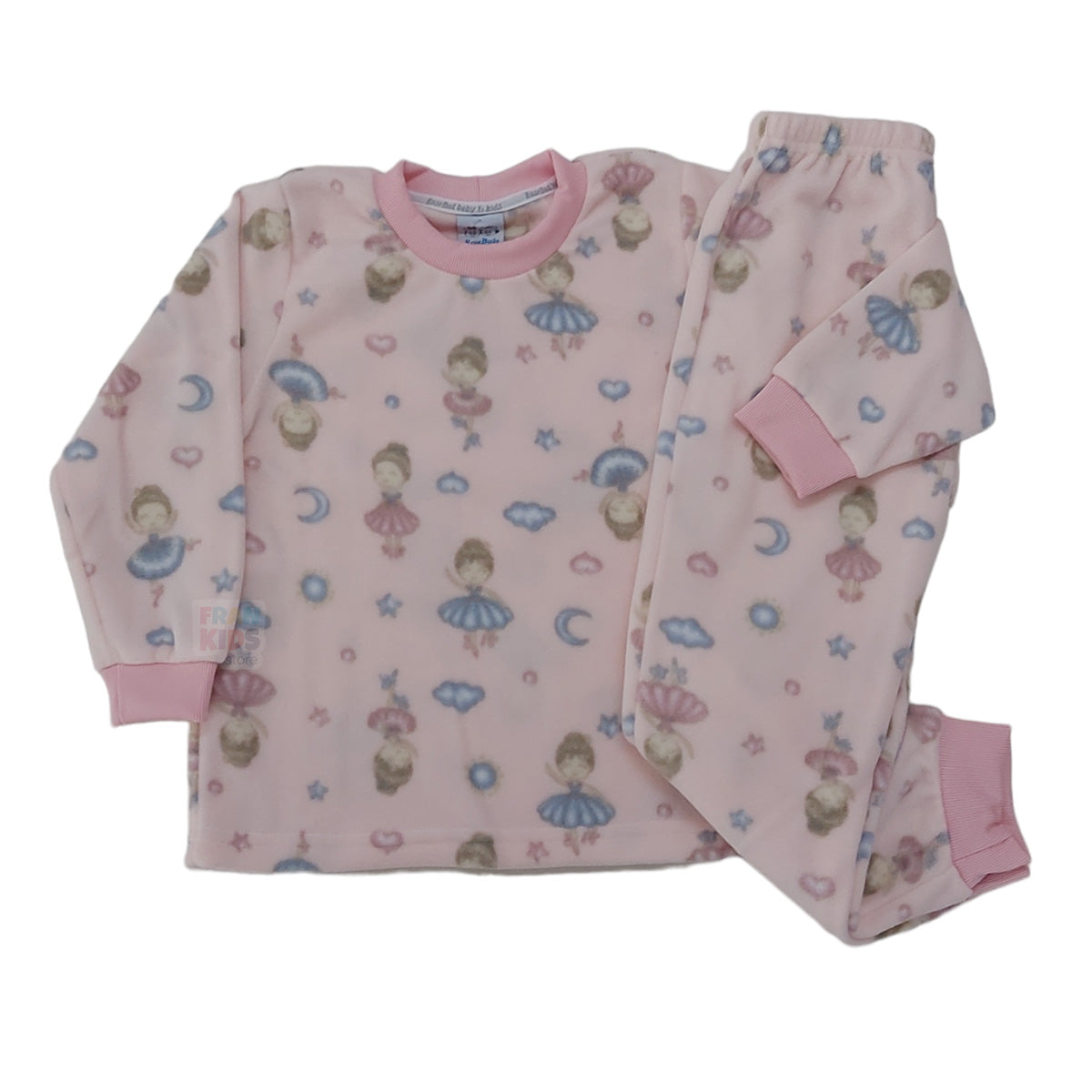 Conjunto Pijama Soft Infantil Menina Bailarina - Rosebud