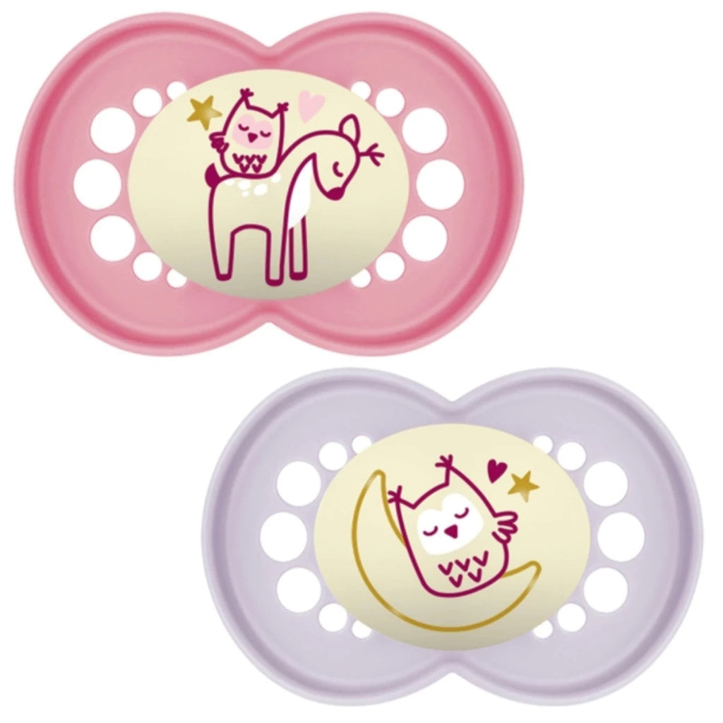 Chupeta Original Night 6+ Meses C/ 2 Unidades - MAM