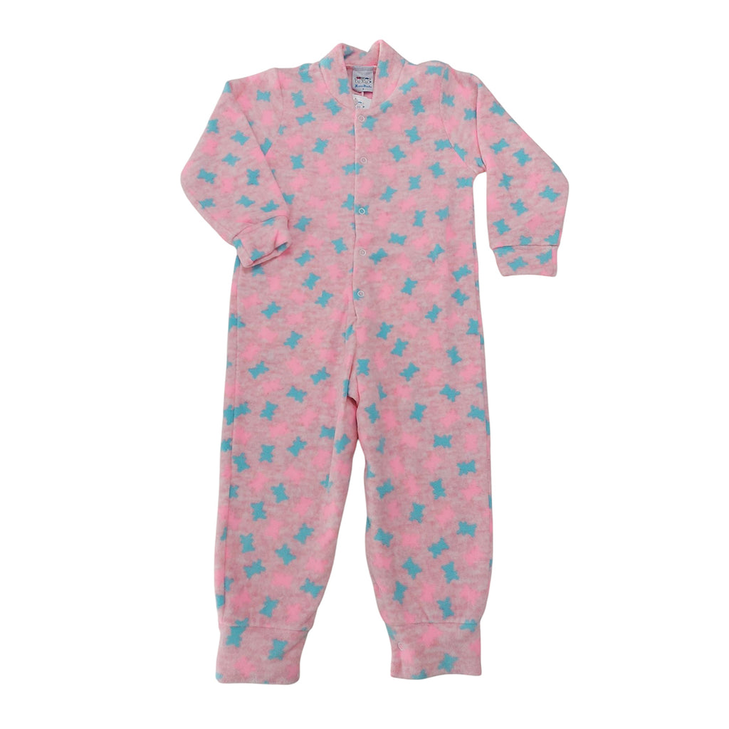 Macacão Soft Menina Ursinhos - Rosebud