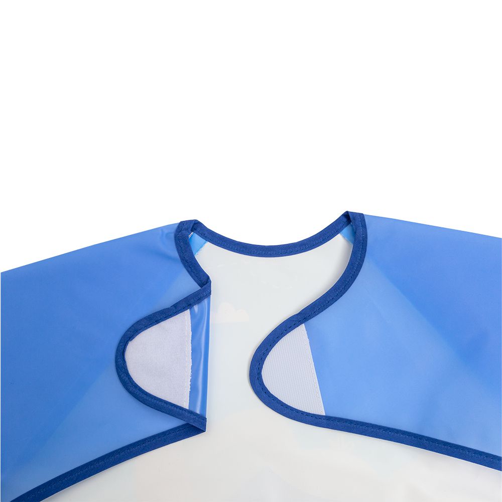 Babador Com Manga Impermeável Para Alimentação Menino - Buba