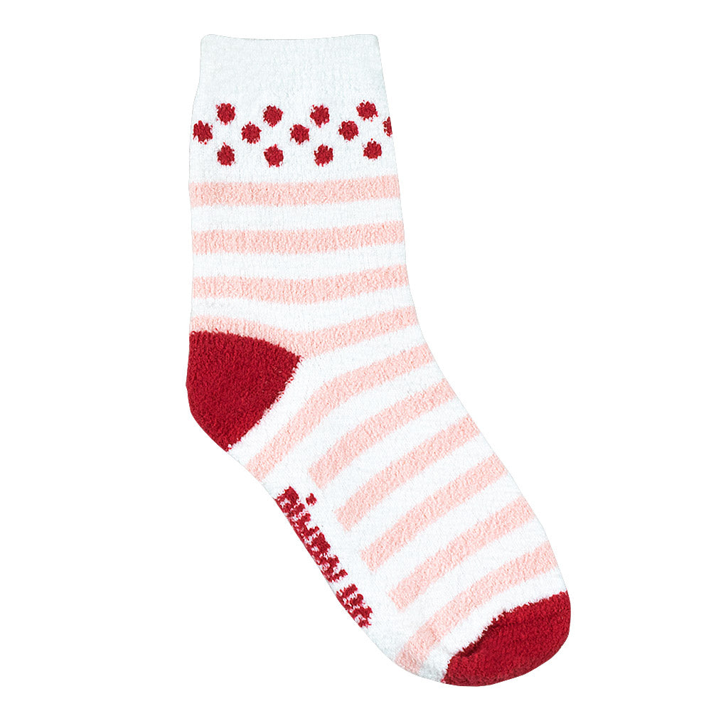 Meia Felpuda Infantil Menina 26-30 Listras - Pimpolho