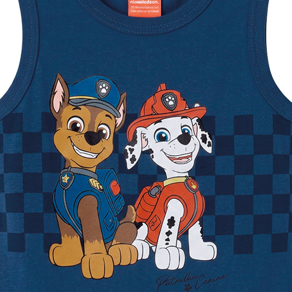 Regata Infantil Menino Patrulha Canina - Malwee Kids