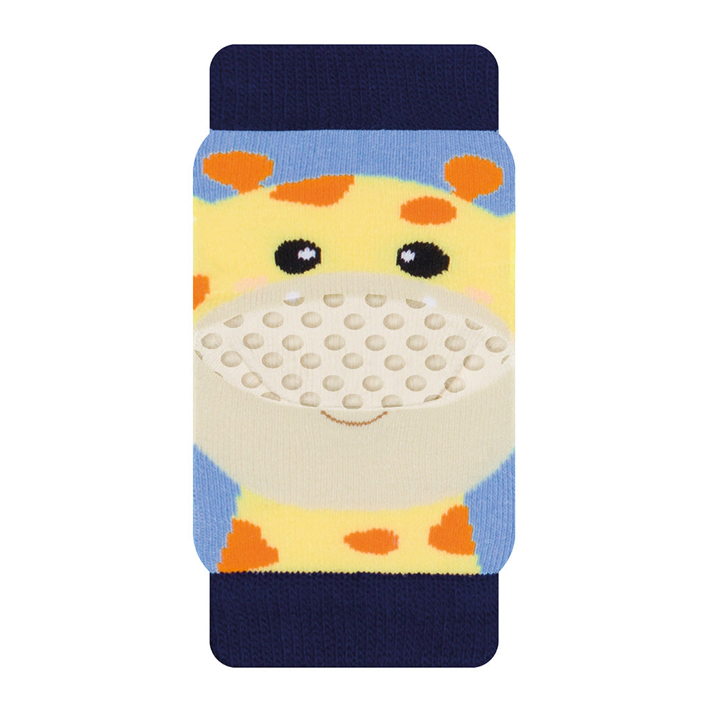 Joelheira Bebê Menino Antiderrapante Girafa - Selene