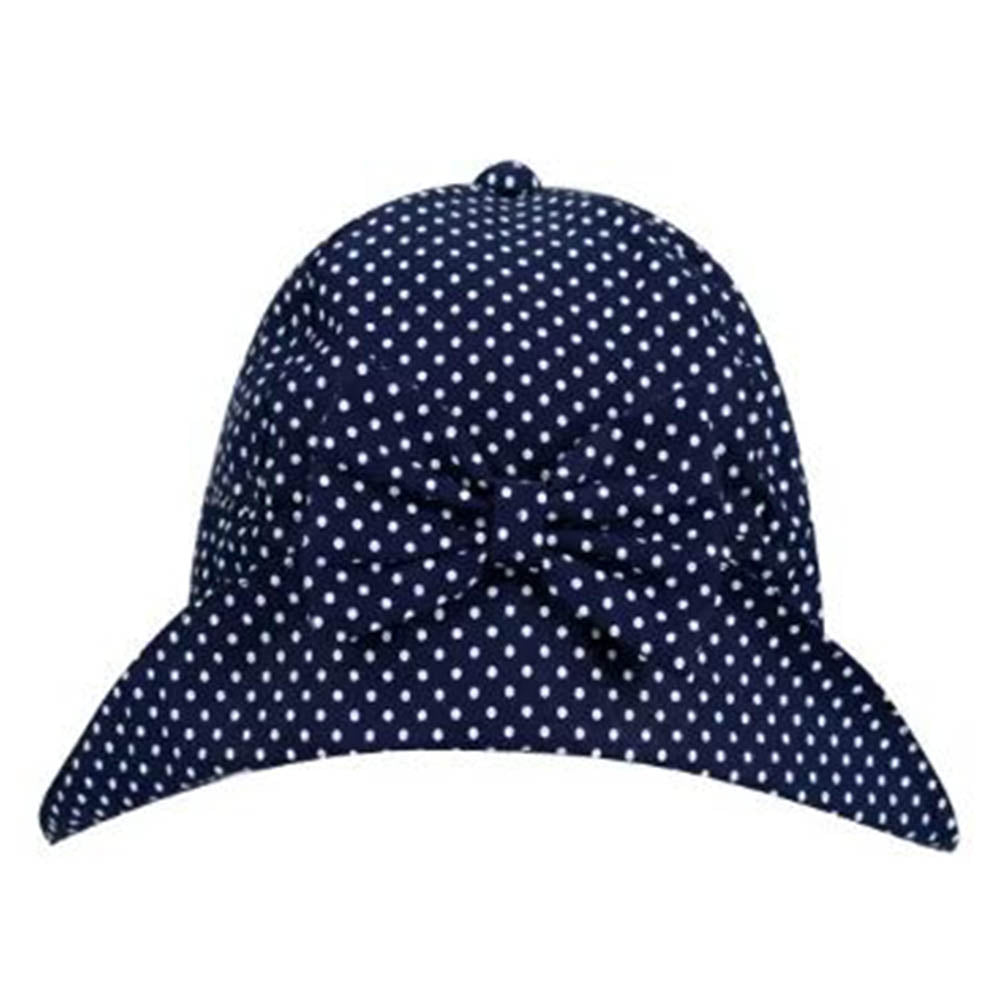 Chapéu Primeiros Passos Poá C/ Laço - Everly