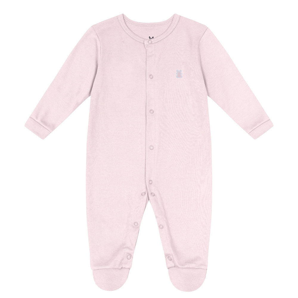 Macacão Prematuro Bebê em Suedine Liso - Kiko Baby