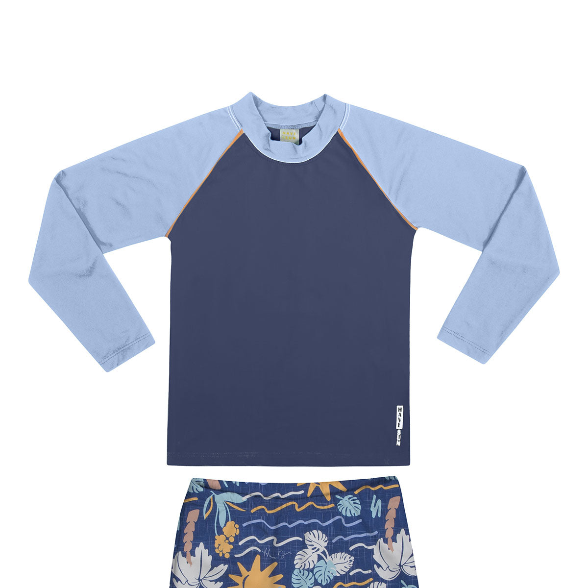 Conjunto Infantil Menino Proteção UV 50+ Tropical - Have Fun
