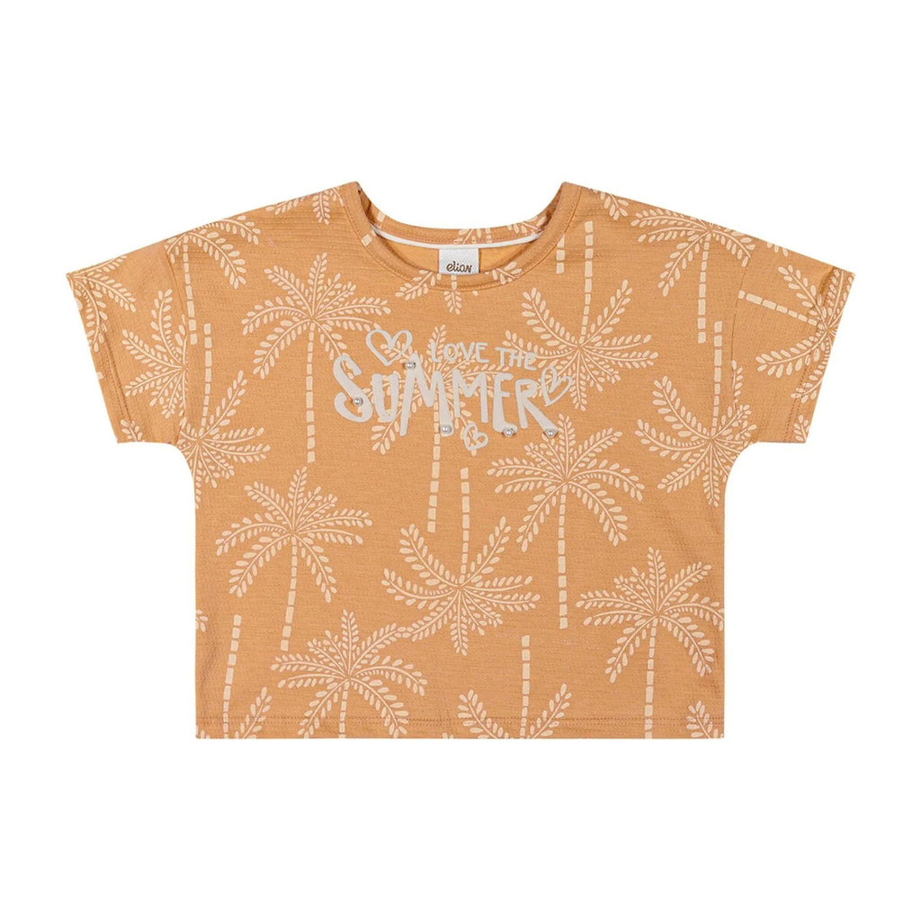 Blusa Infantil Menina Tropical - Elian