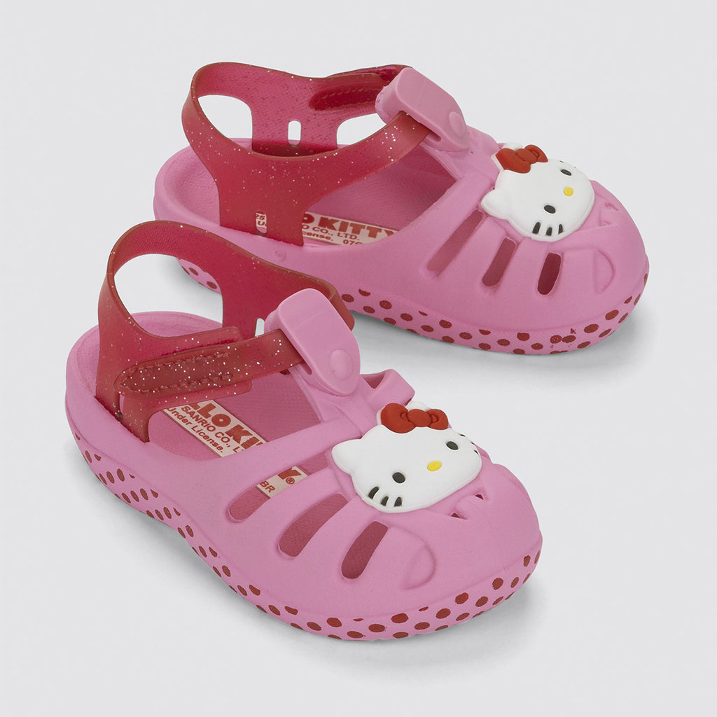 Sandália Babuche Cute Hello Kitty - Grendene Kids