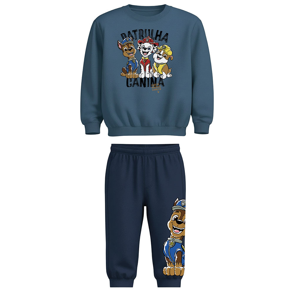 Conjunto Menino Moletom Peluciado Patrulha Canina - Malwee Kids