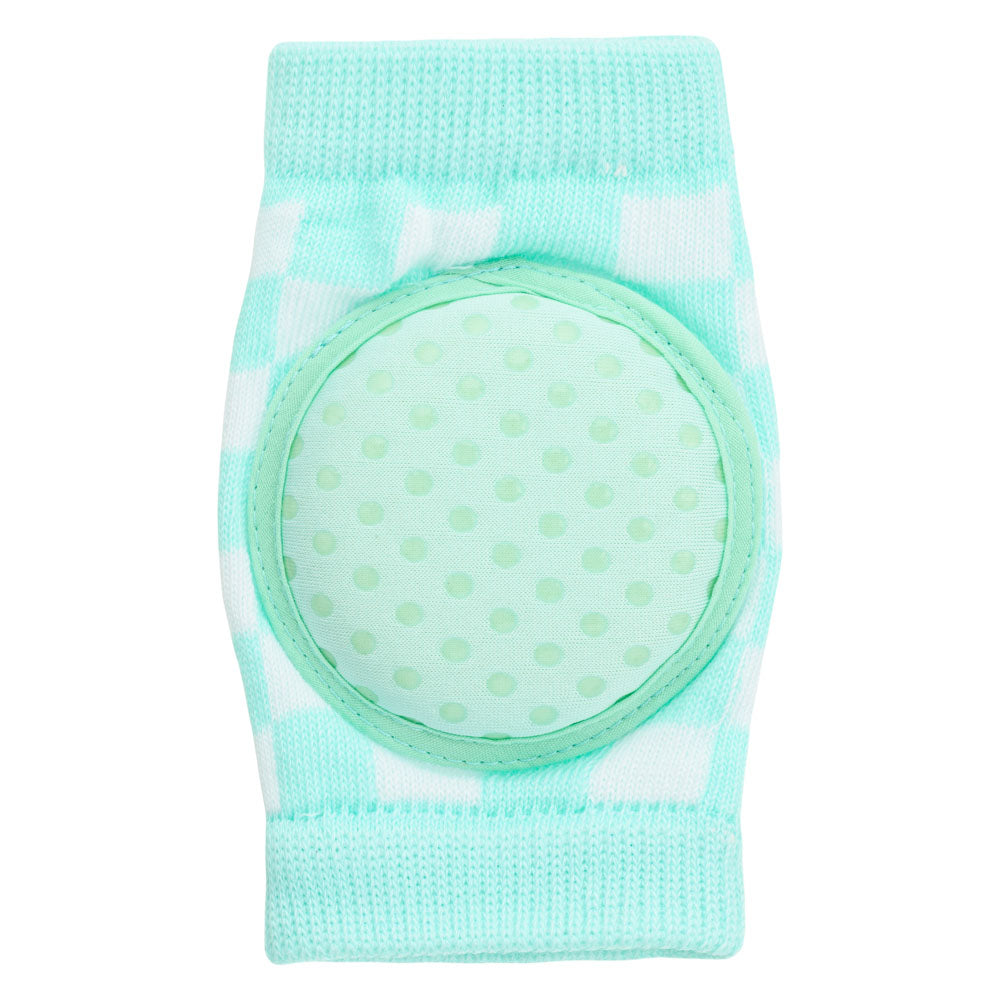 Joelheira Soft Bebê Menino Antiderrapante Xadrez - Pimpolho