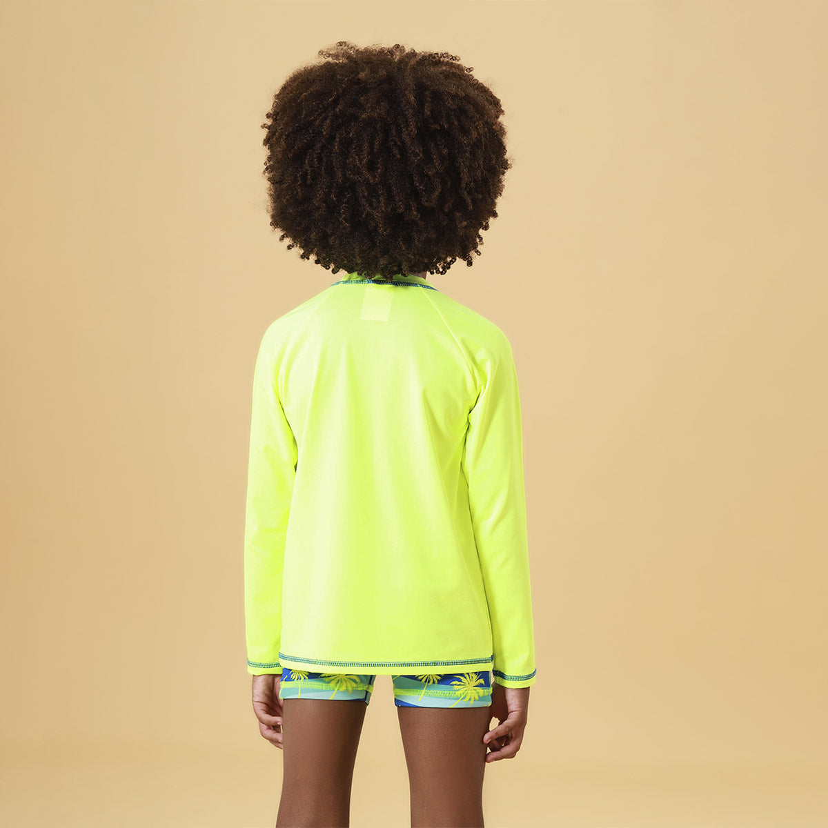 Conjunto Camiseta e Sunga Proteção UV 50+ Tropical - Everly