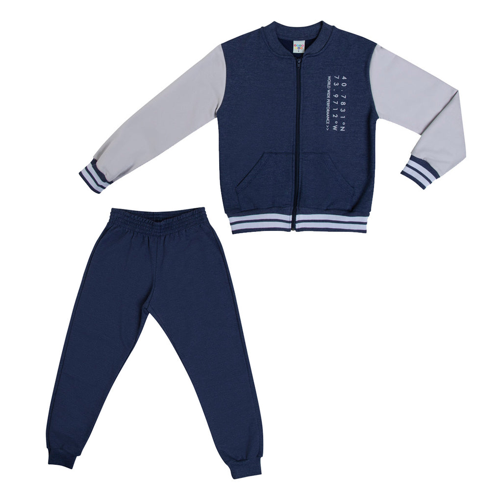 Conjunto Infantil Menino World Moletom Peluciado - Have Fun