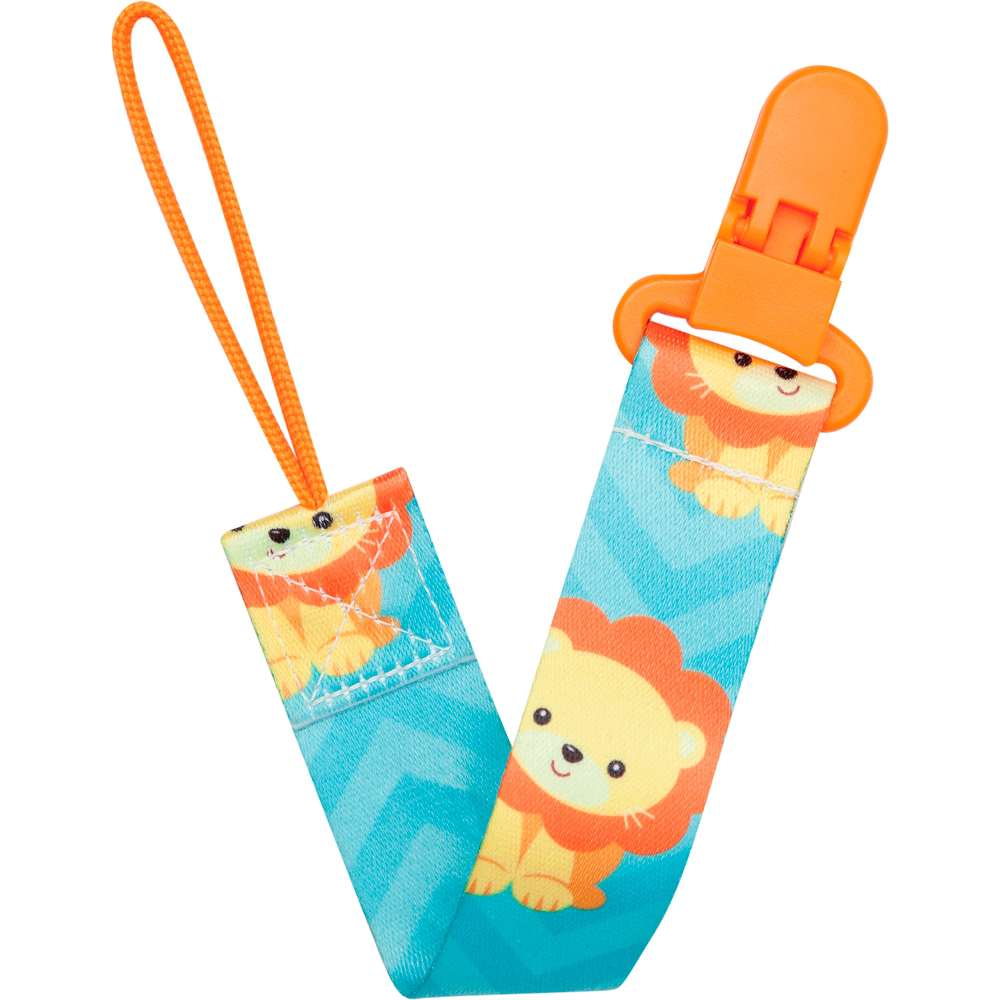 Prendedor de Chupeta Animal Fun Leão - Buba
