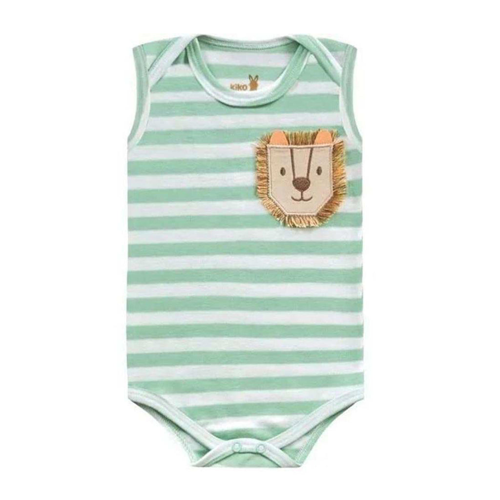 Body Regata Bebê Menino Leão - Kiko Baby