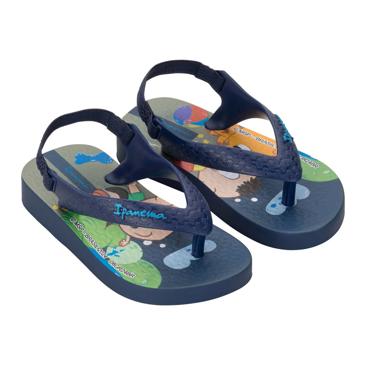 Chinelo de Dedo Bebê Menino Turma da Mônica - Ipanema