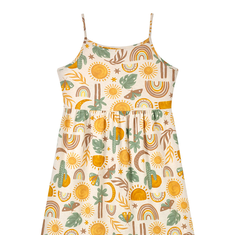Vestido Infantil Midi Alcinha Meia Malha - Alakazoo