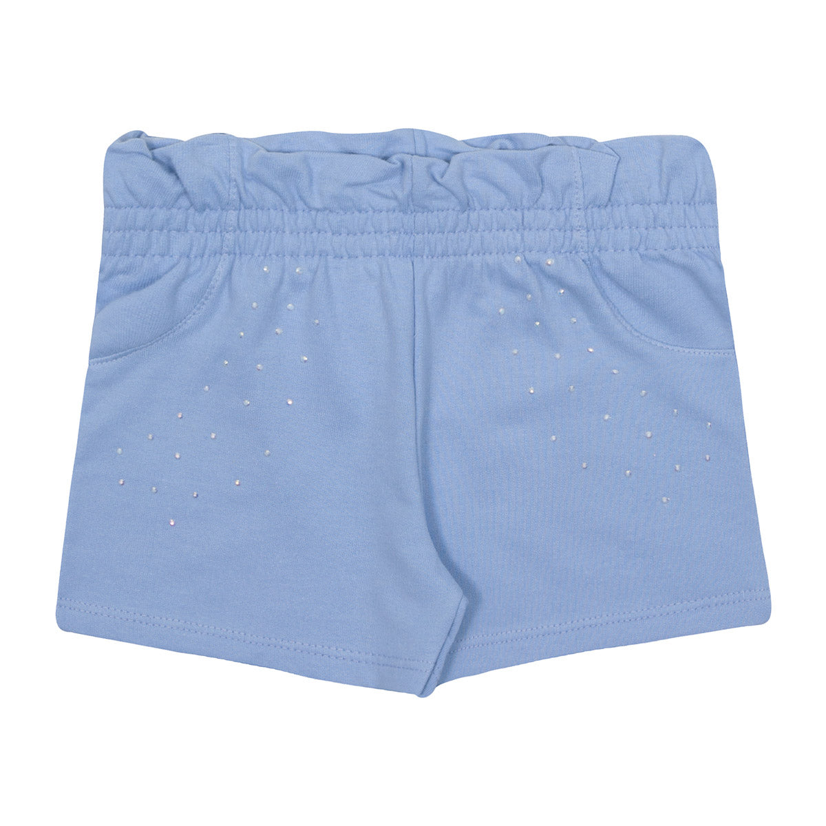Short Infantil Menina em Moletinho Strass - Kiko e Kika