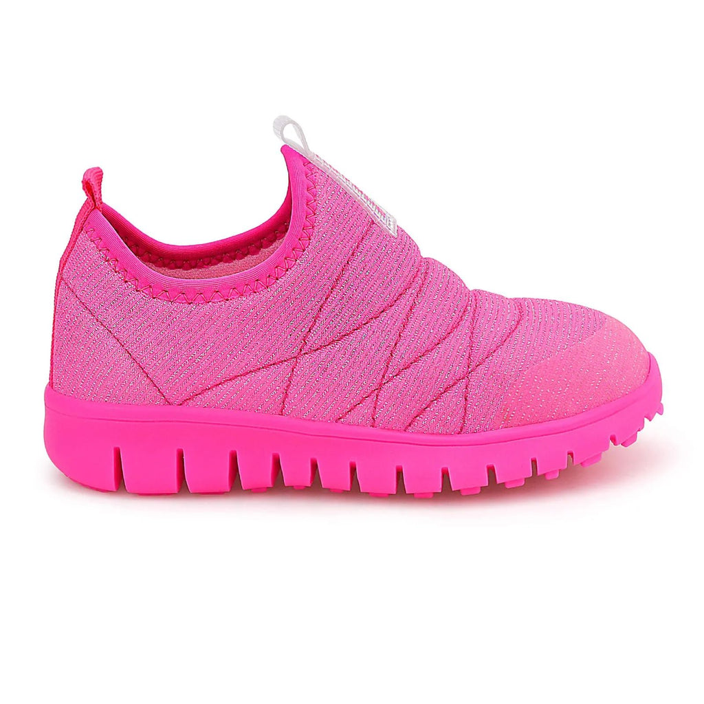 Tênis Infantil Super Flexível Pink Glitter - Novopé