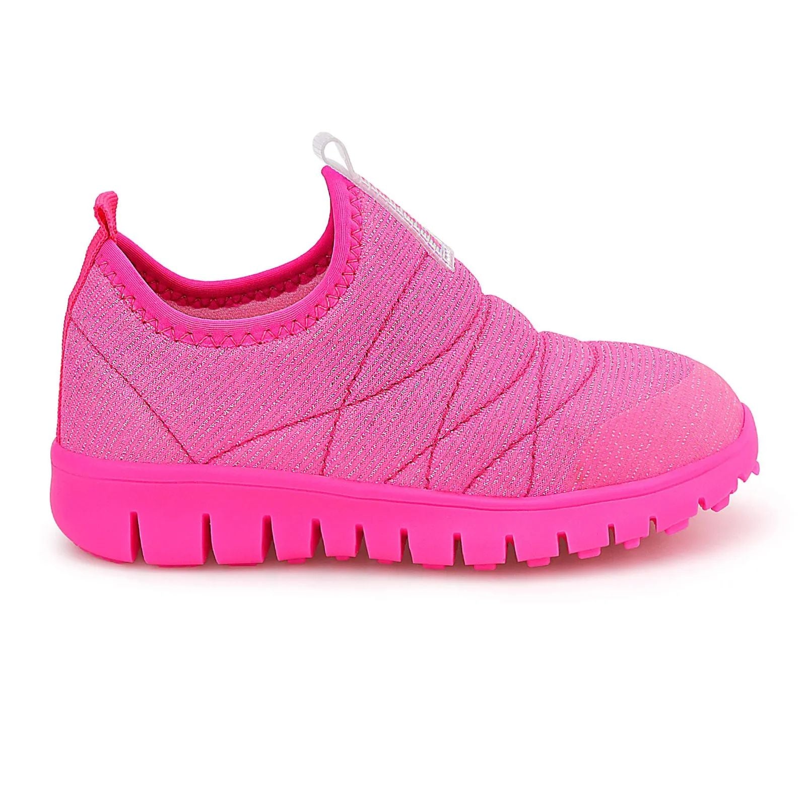 Tênis Infantil Super Flexível Pink Glitter - Novopé