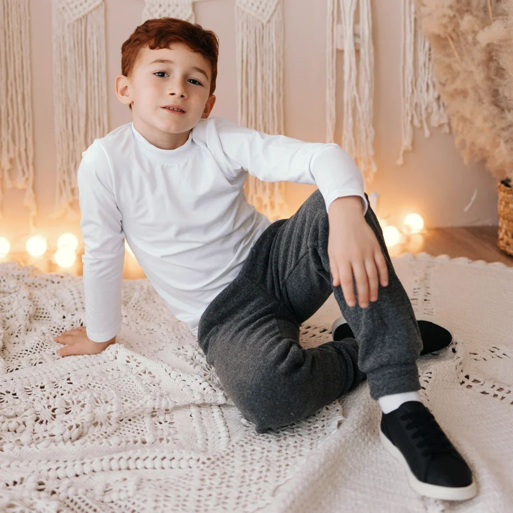 Calça Infantil Grossa de Inverno Soft Glacê - Rosebud