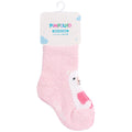 Meia Felpuda Bebê Menina 16-20 Urso - Pimpolho