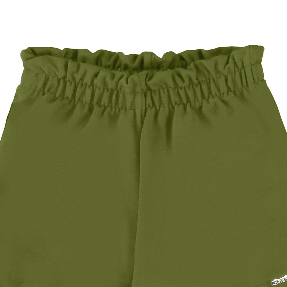 Short Clochard Infantil em Molecotton Verde - Have Fun