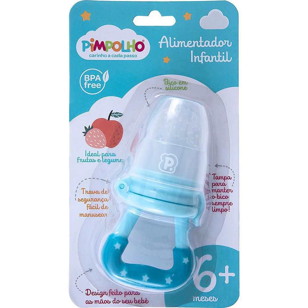 Bico Alimentador Porta Frutas Silicone Bebê - Pimpolho