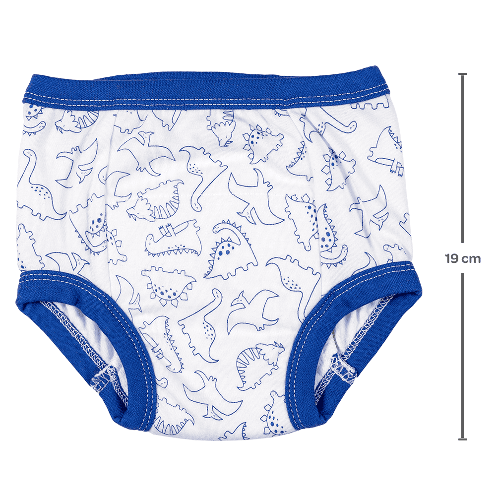 Cueca de Desfralde Treinamento Kit C/ 2 UN Dino - Buba