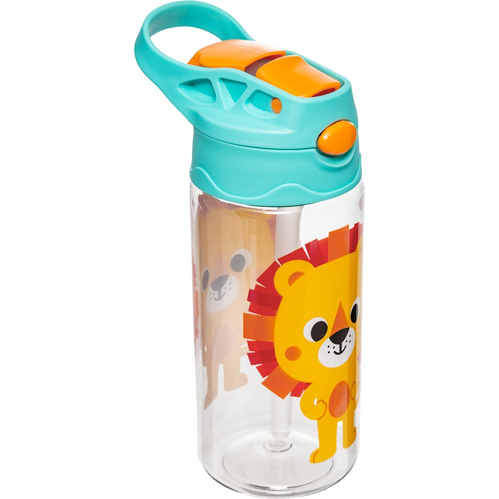 Garrafa Infantil 450ml em Tritan Buba Zoo Leão - Buba