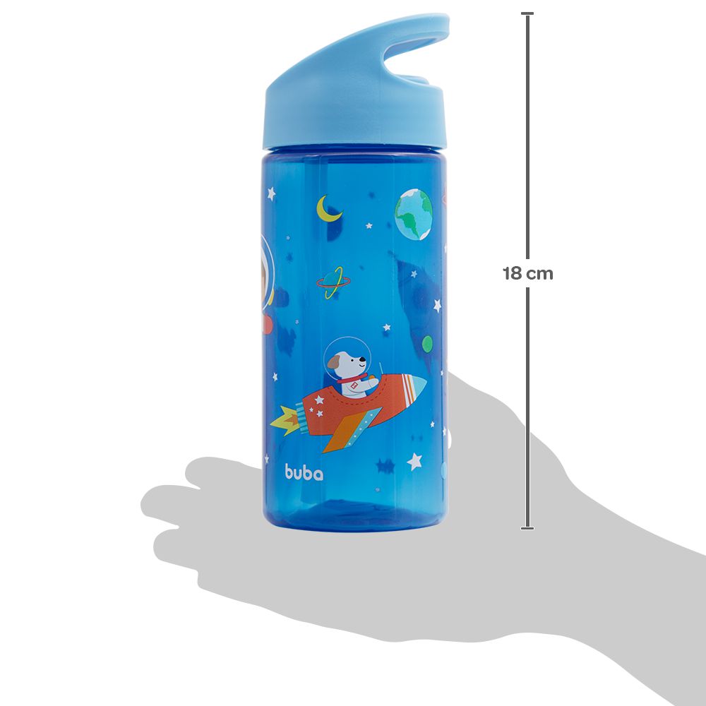 Garrafa Infantil 380ml Aventuras Astronauta - Buba