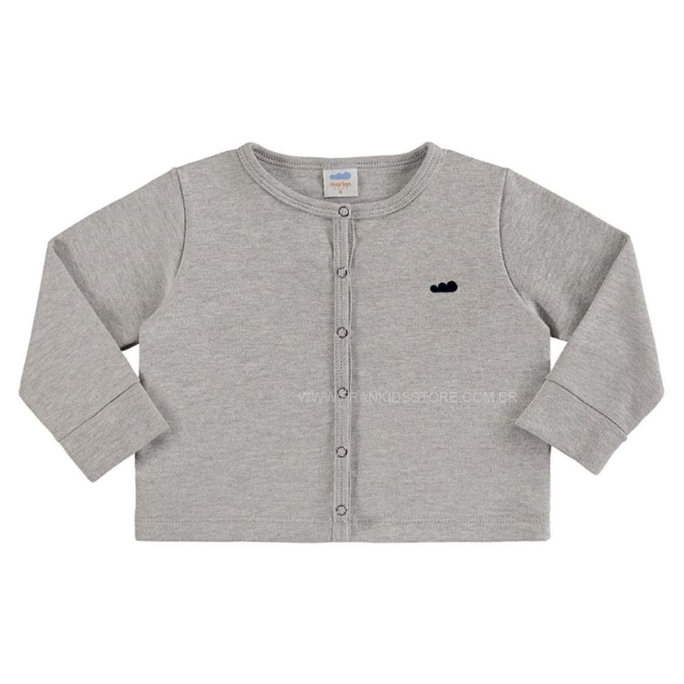 Casaco Leve em Suedine Liso - Marlan