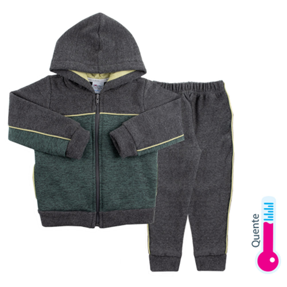 Conjunto Jaqueta e Calça em Soft Glacê Colors - Rosebud