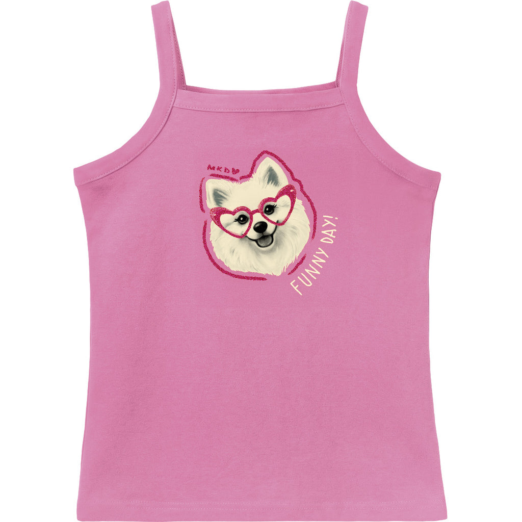 Regata Infantil Menina Alça Média Estampada - Malwee Kids